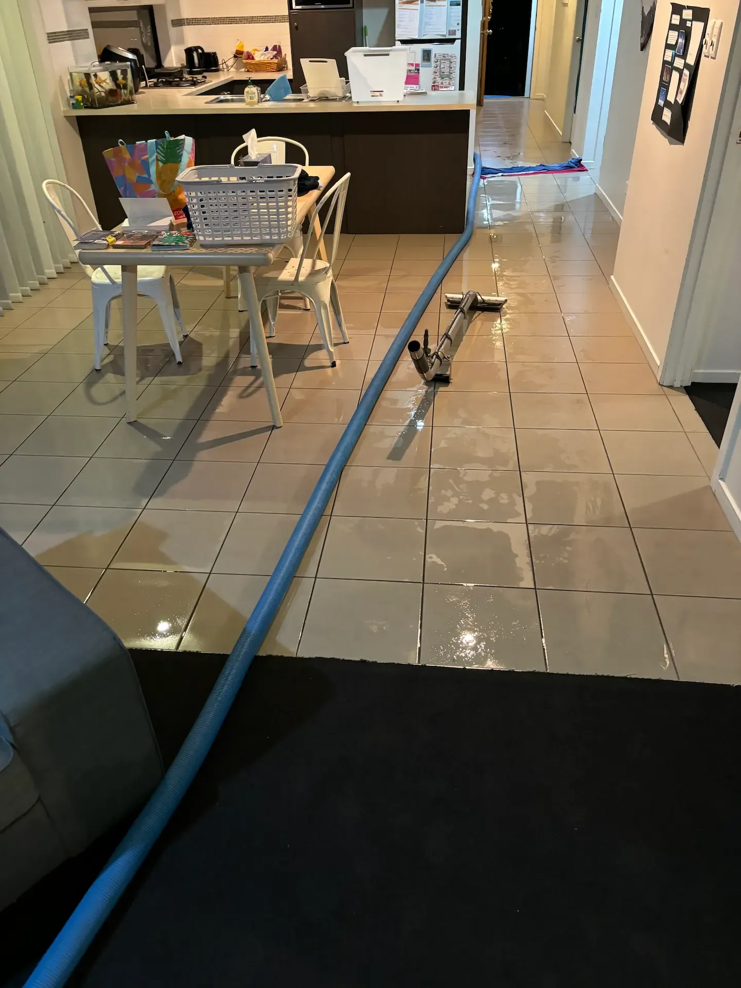 Professional emergency water damage Gold Coast service response being performed at a Gold Coast property